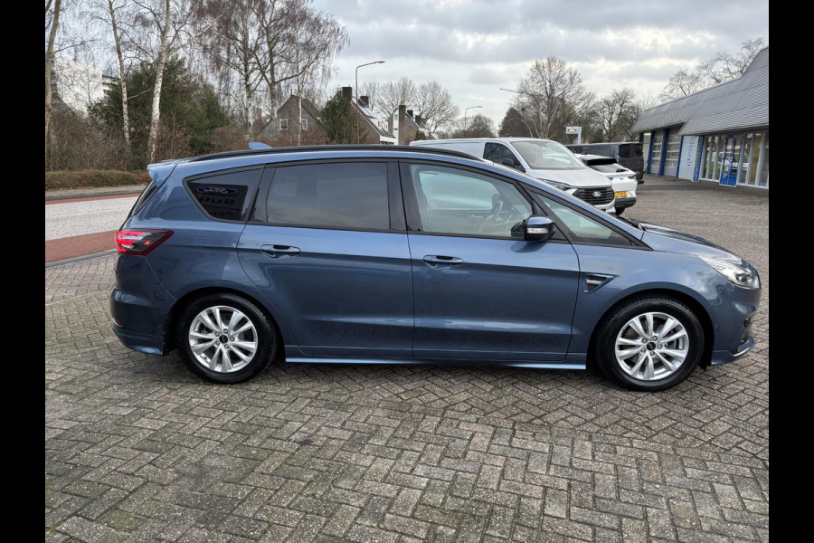 Ford S-Max 2.5 FHEV ST-Line Hybride Automaat 190pk | Adaptieve Cruise | SONY Audio | Dode hoeksensoren | Full LED Koplampen | Elektrische Achterklep