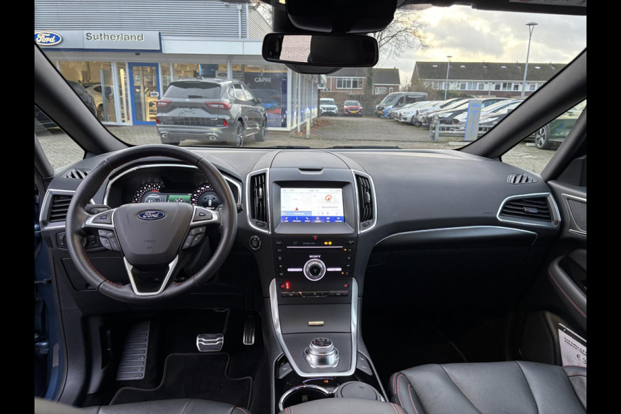 Ford S-Max 2.5 FHEV ST-Line Hybride Automaat 190pk | Adaptieve Cruise | SONY Audio | Dode hoeksensoren | Full LED Koplampen | Elektrische Achterklep