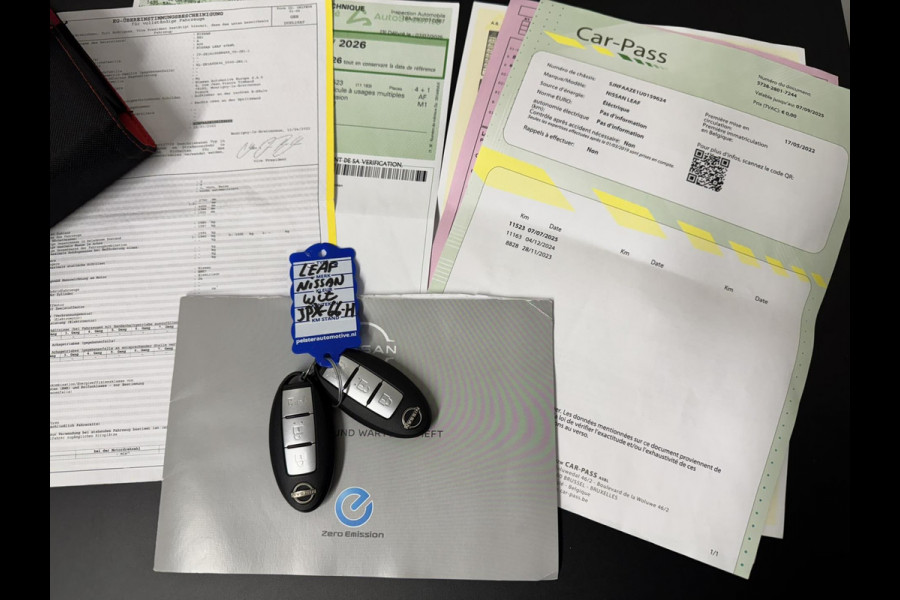 Nissan Leaf N-Connecta 39 kWh Adaptive cruise Climate control Stuur- en Stoelverwarming v/a Apple / Android
