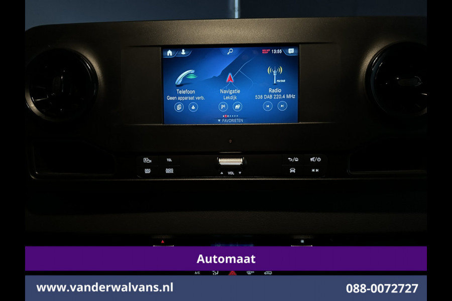 Mercedes-Benz Sprinter 317 CDI 170pk 9G-Tronic Automaat 3500kg Trekhaak L2H2 Euro6 Airco | Camera | Navigatie | Apple Carplay Android Auto, Cruisecontrol, Parkeersensoren, Bijrijdersbank