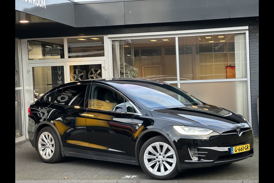 Tesla Model X 100D Long Range 7 PERSOONS AUTOPILOT / FABRIEKSGARANTIE TOT 2027