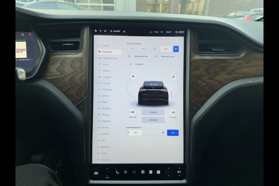 Tesla Model X 100D Long Range 7 PERSOONS AUTOPILOT / FABRIEKSGARANTIE TOT 2027