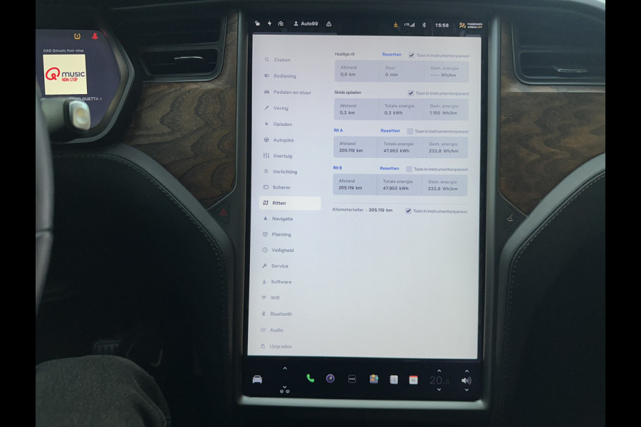 Tesla Model X 100D Long Range 7 PERSOONS AUTOPILOT / FABRIEKSGARANTIE TOT 2027
