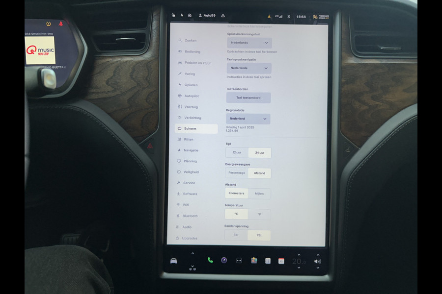 Tesla Model X 100D Long Range 7 PERSOONS AUTOPILOT / FABRIEKSGARANTIE TOT 2027