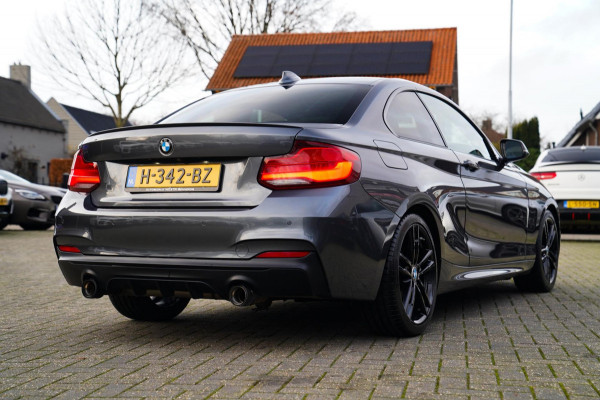 BMW 2 Serie Coupé 218i High Executive | M-pakket | Luxe Leder | Facelift LCI | 6 Bak UNIEK handgeschakeld | Camera | Adaptive LED