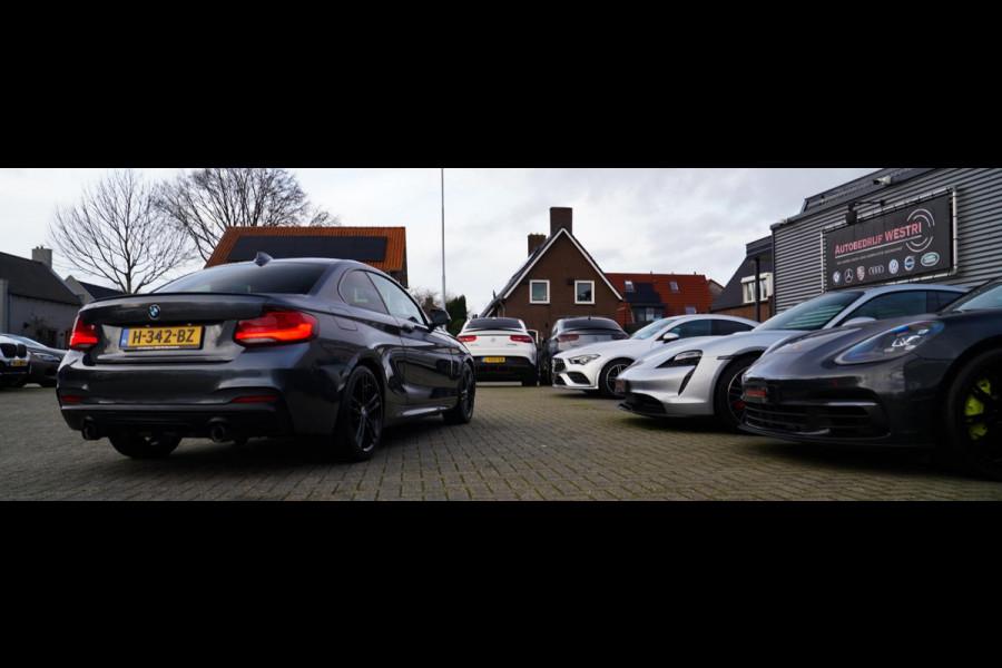 BMW 2 Serie Coupé 218i High Executive | M-pakket | Luxe Leder | Facelift LCI | 6 Bak UNIEK handgeschakeld | Camera | Adaptive LED