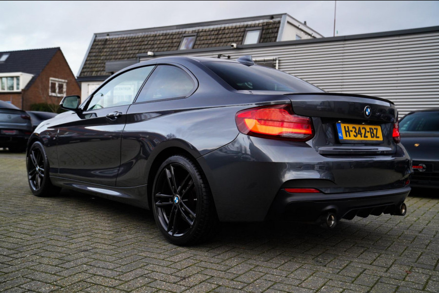 BMW 2 Serie Coupé 218i High Executive | M-pakket | Luxe Leder | Facelift LCI | 6 Bak UNIEK handgeschakeld | Camera | Adaptive LED