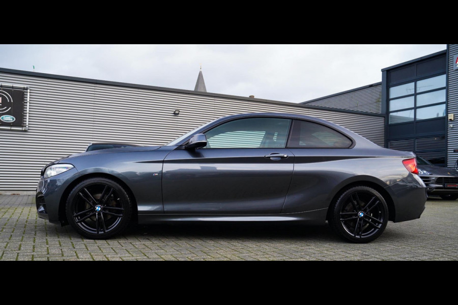 BMW 2 Serie Coupé 218i High Executive | M-pakket | Luxe Leder | Facelift LCI | 6 Bak UNIEK handgeschakeld | Camera | Adaptive LED