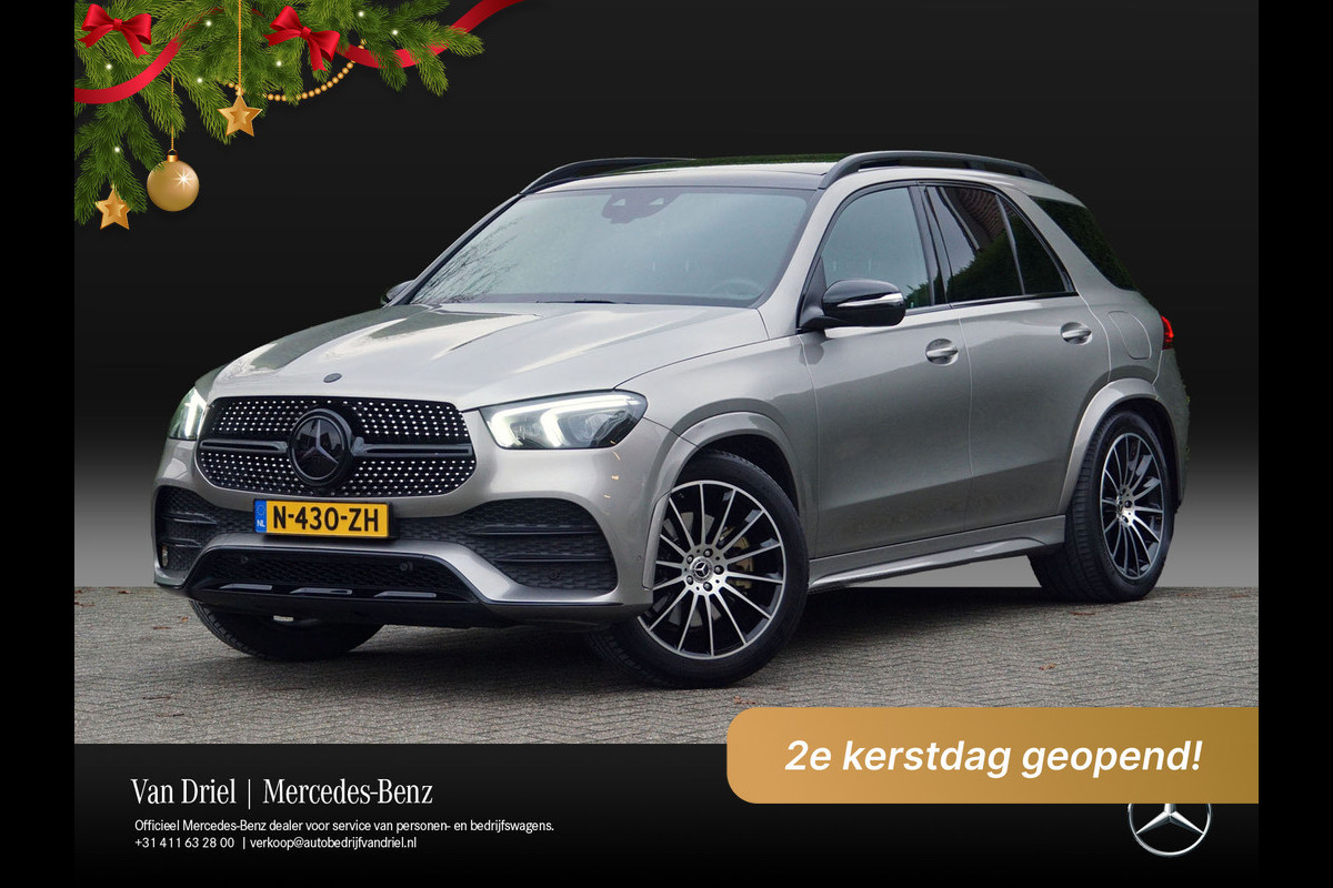 Mercedes-Benz GLE GLE 350 de 4M AMG line Night | Luchtvering Trekhaak Panorama Rijassistentie
