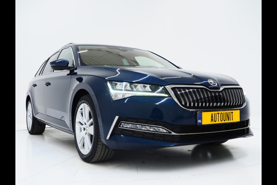 Škoda Superb Combi 1.4 TSI iV Style | Panoramadak | Canton | Leder | Camera | Adaptive Cruise | Memory | Carplay