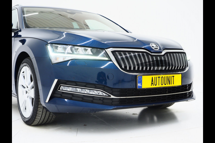 Škoda Superb Combi 1.4 TSI iV Style | Panoramadak | Canton | Leder | Camera | Adaptive Cruise | Memory | Carplay