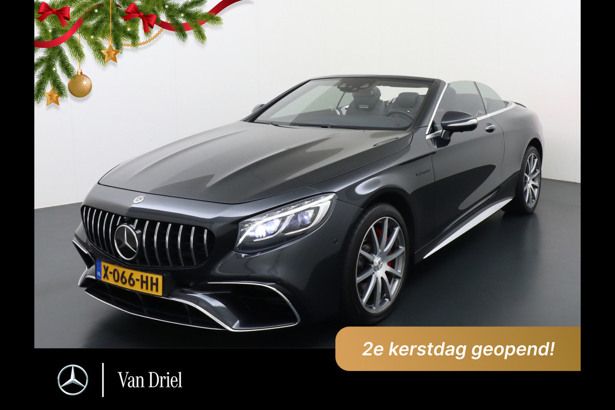Mercedes-Benz S-Klasse Cabrio AMG 63 4MATIC | Distronic Airscarf Memory Nachtzicht Burmester