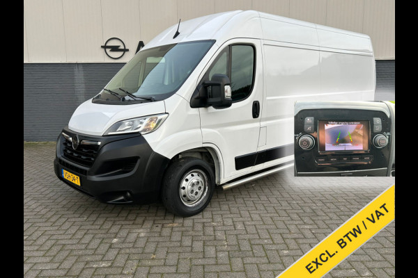 Opel Movano 2.2D 120 L3H2 Camera Cruise-Control EURO6.3 Elek.Ramen SchuifdeurRechts VolledigTussenschot Edition Sidebars Treeplank Dab Bluetooth Airco Elek.Spiegels DealerOnderhouden 6-Versn. 2500 kg trekvermogen