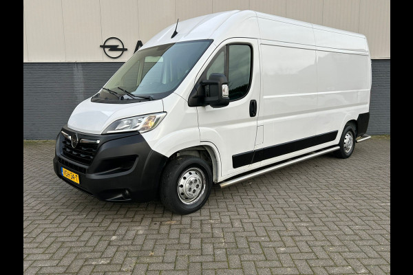 Opel Movano 2.2D 120 L3H2 Camera Cruise-Control EURO6.3 Elek.Ramen SchuifdeurRechts VolledigTussenschot Edition Sidebars Treeplank Dab Bluetooth Airco Elek.Spiegels DealerOnderhouden 6-Versn. 2500 kg trekvermogen
