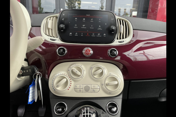 Fiat 500 1.0 Hybrid Lounge | Apple/Android carplay| Cruise Control | Regen en lichtsensor