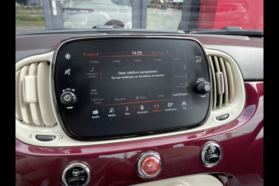 Fiat 500 1.0 Hybrid Lounge | Apple/Android carplay| Cruise Control | Regen en lichtsensor