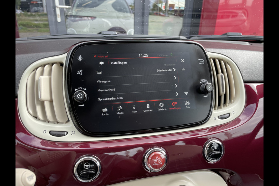 Fiat 500 1.0 Hybrid Lounge | Apple/Android carplay| Cruise Control | Regen en lichtsensor