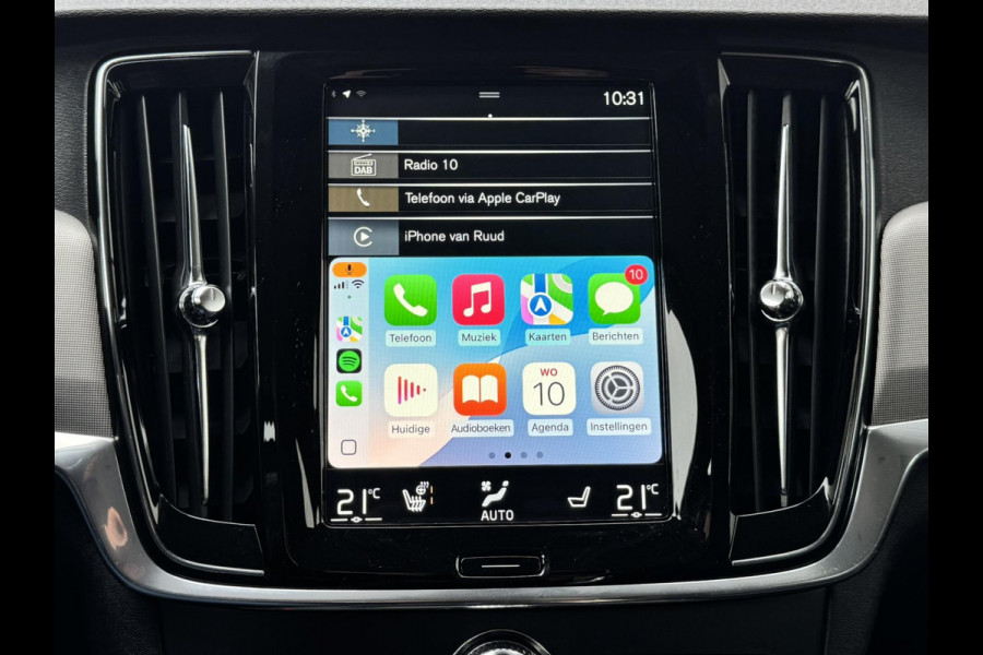 Volvo V90 2.0 T6 AWD Business Pro Automaat Adaptive cruise Climate Stuur-stoelverwarming Leer Apple / Android Dodehoekdetectie
