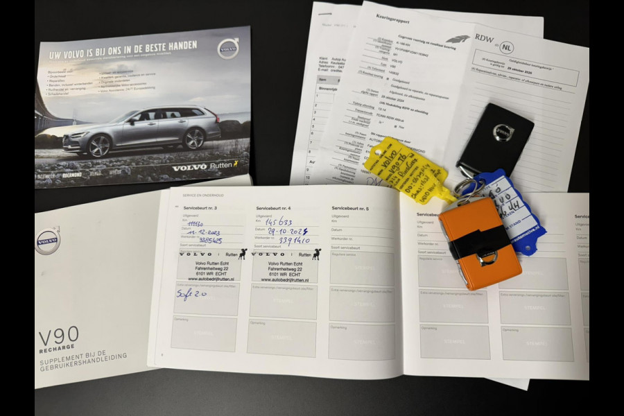 Volvo V90 2.0 T6 AWD Business Pro Automaat Adaptive cruise Climate Stuur-stoelverwarming Leer Apple / Android Dodehoekdetectie