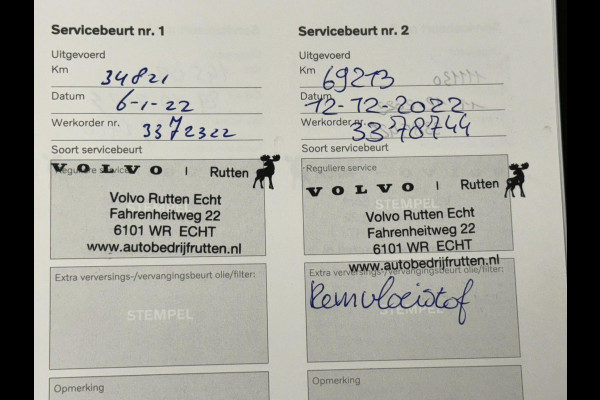 Volvo V90 2.0 T6 AWD Business Pro Automaat Adaptive cruise Climate Stuur-stoelverwarming Leer Apple / Android Dodehoekdetectie