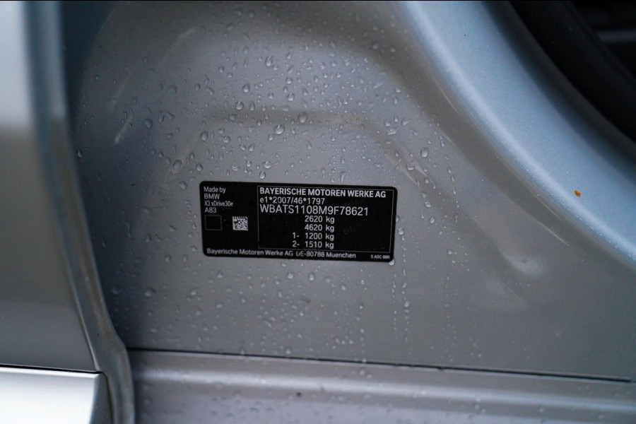 BMW X3 XDrive30e High Executive | Adaptieve Cruise | BMW LED | Luxe Leder | Hybride | Verwarmde voorstoelen |