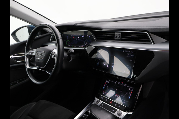 Audi e-tron 55 QUATTRO 95 kWh + TREKHAAK | NACHTZICHT | LUCHTVERING | HEAD-UP | ADAPTIVE CRUISE CONTROL
