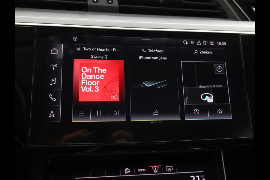 Audi e-tron 55 QUATTRO 95 kWh + TREKHAAK | NACHTZICHT | LUCHTVERING | HEAD-UP | ADAPTIVE CRUISE CONTROL