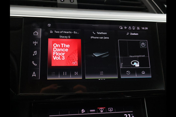 Audi e-tron 55 QUATTRO 95 kWh + TREKHAAK | NACHTZICHT | LUCHTVERING | HEAD-UP | ADAPTIVE CRUISE CONTROL