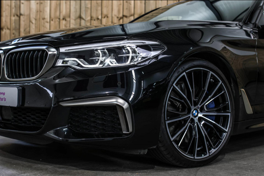 BMW 5 Serie M550i xDrive *Nachtzicht*Massage*H/K*360 Camera*Trekhaak*