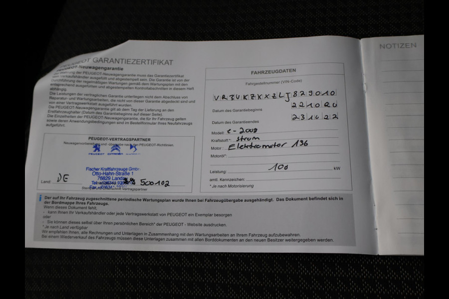 Peugeot e-2008 EV GT 50 kWh 3-FASE + ADAPTIVE CRUISE | STOELVERW. | 18 INCH | LED | APPLE CARPLAY | CAMERA