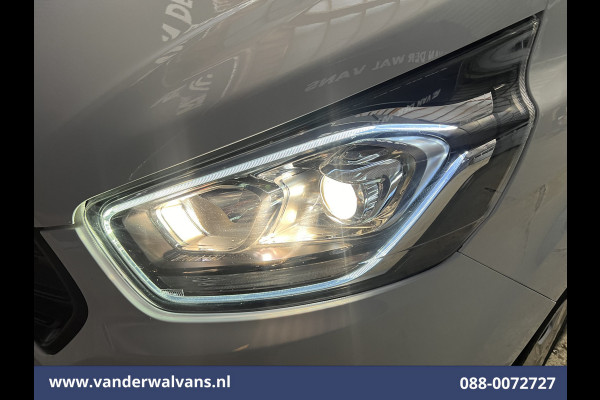 Ford Transit Custom 2.0 TDCI L1H1 Euro6 Airco | 2500KG Trekvermogen | Cruisecontrol | Parkeersensoren | Bijrijdersbank LED