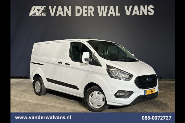Ford Transit Custom 2.0 TDCI L1H1 Euro6 Airco | 2500KG Trekvermogen | Cruisecontrol | Parkeersensoren | Bijrijdersbank LED