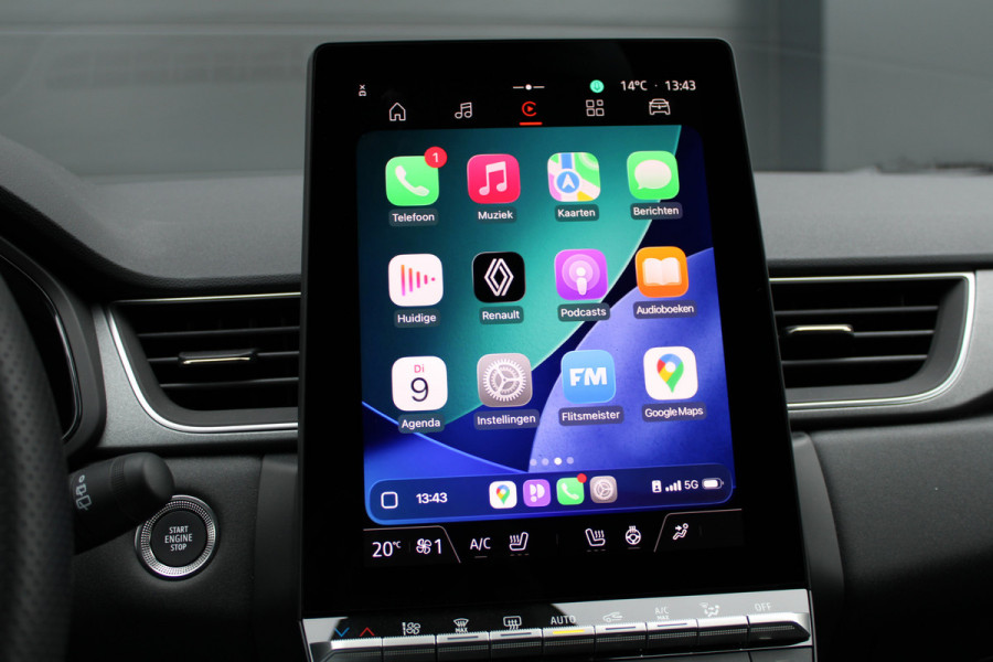 Renault Captur 1.3 mild hybrid 160 techno | BTW | STOEL+STUURWIELVERWARMING | ACC