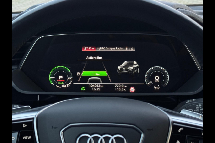 Audi e-tron Sportback 50 quattro Sport Black line, S-line interieur, 22 inch, achteruitrijcamera, stoelverwarming, NL auto met nap