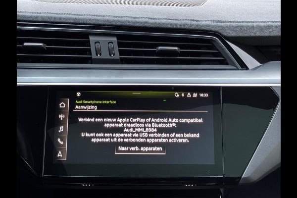 Audi e-tron Sportback 50 quattro Sport Black line, S-line interieur, 22 inch, achteruitrijcamera, stoelverwarming, NL auto met nap