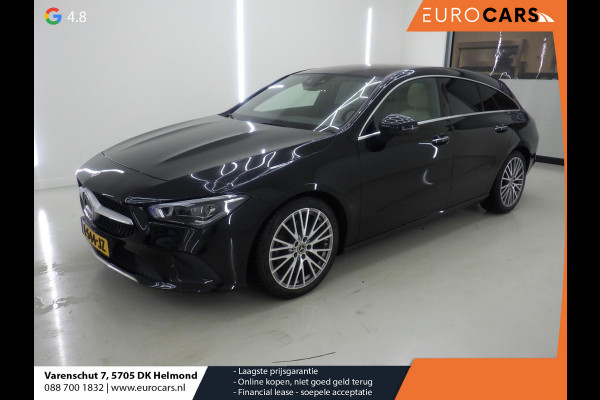 Mercedes-Benz CLA-Klasse Shooting Brake 200 Aut. DCT Luxury BUITENKANS! Panodak Ambient Light Leder + Memory stoelen PDC VA+Camera Mulitibeam LED NAVI MBUX Augmented Reality NL Auto + NAP