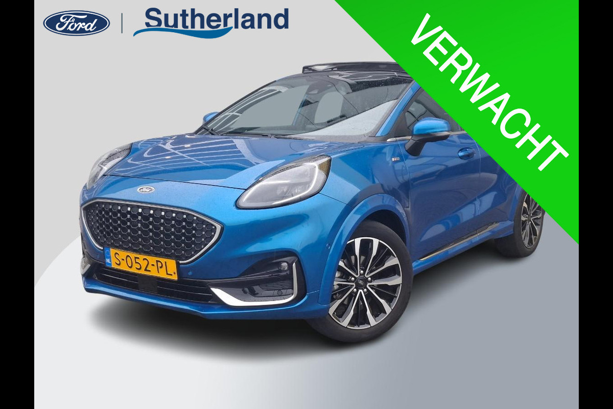 Ford Puma 1.0 EcoBoost Hybrid ST-Line Vignale 155pk | Panoramadak | Winter Pack | Adaptive cruise control | Elektrische achterklep