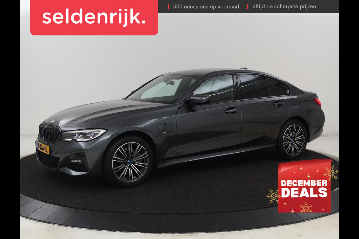 BMW 3-serie 320e M Sport | Leder | Trekhaak | Stoelverwarming | Carplay | Sportstoelen | Laserlicht | Live Cockpit | DAB | Parkeerhulp | Navigatie | Climate control | Bluetooth | Cruise control