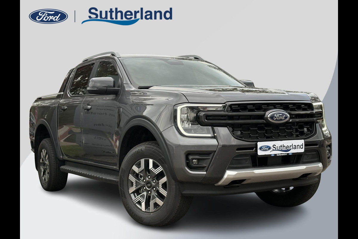 Ford Ranger 2.3 PHEV Wildtrak Double Cab | SCI |281pk | 5 persoons! | Technology Pack Plus Trailer | Cargo Area Pack | Power Rollertop | Prijs excl. BTW incl. BPM | laadkabel mode 3 16A