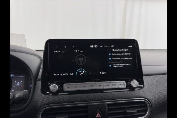 Hyundai Kona EV Fashion 64 kWh (3-Fase) {SOH-100%} (INCL-BTW)  Aut * HEATPUMP | NAVI-FULLMAP | LEATHER-FABRIC | KEYLESS | CAMERA | DAB | ECC | PDC | ADAPTIVE-CRUISE | LANE-ASSIST | HEATED SEATS | PRIVACY-GLASS | HEAD-UP | SHIFT-PADDLES | 17"A