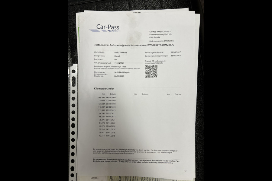 Ford Transit 350 2.0 TDCI L4H3 DC Dubbel Cabine 5Pers.