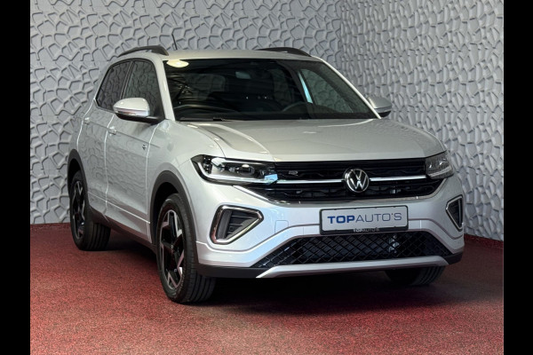 Volkswagen T-Cross ✅ NIEUWE AUTO ✅ TSI 115PK R-LINE EDITION KEYLESS TREKHAAK LED IQ CAMERA STOELVERW ✅2025✅ "Volkswagen rijden begint bij Topautos.nl – 75 topmodellen direct op voorraad!"