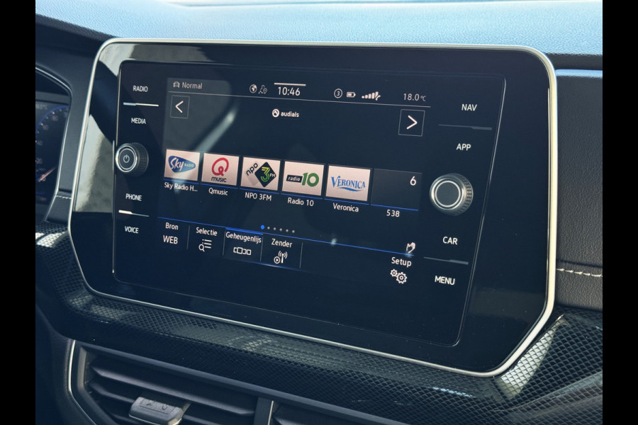 Volkswagen T-Cross ✅ NIEUWE AUTO ✅ TSI 115PK R-LINE EDITION KEYLESS TREKHAAK LED IQ CAMERA STOELVERW ✅2025✅ "Volkswagen rijden begint bij Topautos.nl – 75 topmodellen direct op voorraad!"