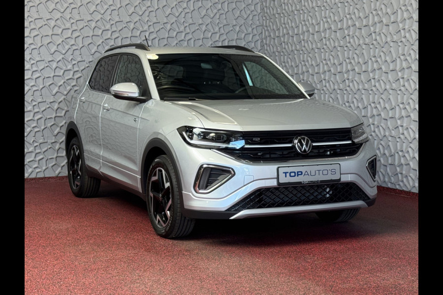 Volkswagen T-Cross ✅ NIEUWE AUTO ✅ TSI 115PK R-LINE EDITION KEYLESS TREKHAAK LED IQ CAMERA STOELVERW ✅2025✅ "Volkswagen rijden begint bij Topautos.nl – 75 topmodellen direct op voorraad!"