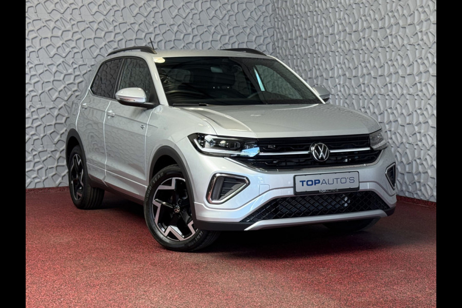 Volkswagen T-Cross ✅ NIEUWE AUTO ✅ TSI 115PK R-LINE EDITION KEYLESS TREKHAAK LED IQ CAMERA STOELVERW ✅2025✅ "Volkswagen rijden begint bij Topautos.nl – 75 topmodellen direct op voorraad!"