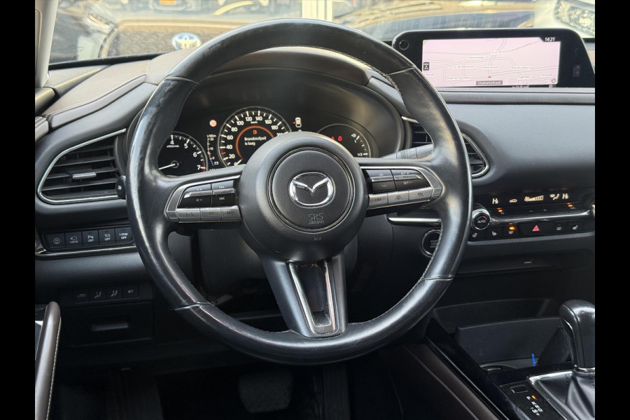 Mazda CX-30 Skyactiv-X 180pk Automaat Luxury | Eerste eigenaar, Trekhaak, Bose, 360 Camera, Leer, Dodehoekherkenning, Stoelverwarming