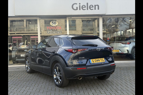 Mazda CX-30 Skyactiv-X 180pk Automaat Luxury | Eerste eigenaar, Trekhaak, Bose, 360 Camera, Leer, Dodehoekherkenning, Stoelverwarming