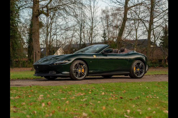 Ferrari Roma Spider 3.9 V8 | Verde British | Pass. display | Carbon stuur