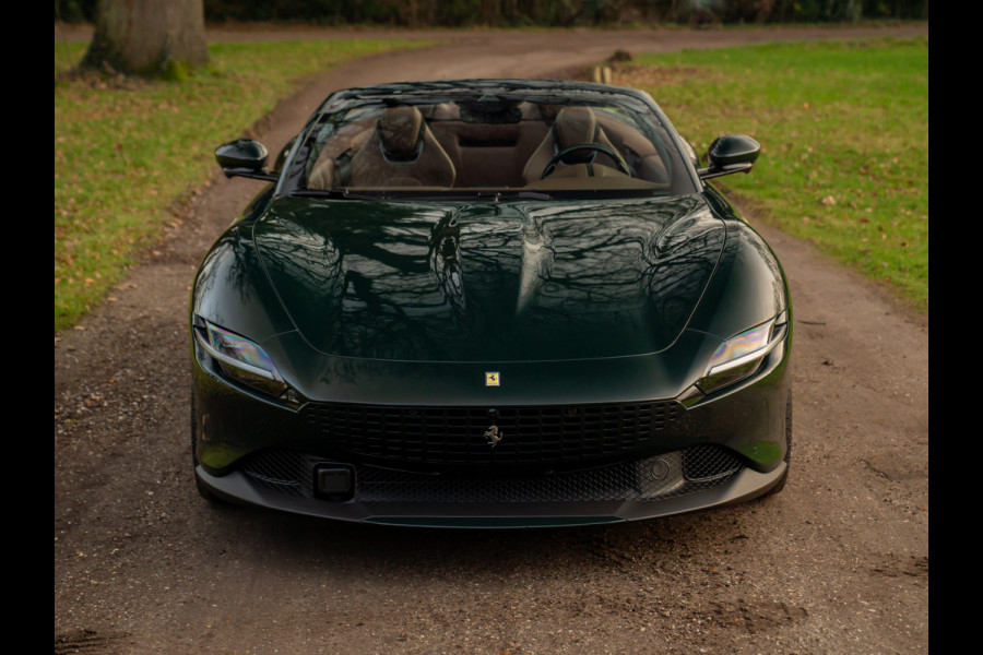 Ferrari Roma Spider 3.9 V8 | Verde British | Pass. display | Carbon stuur