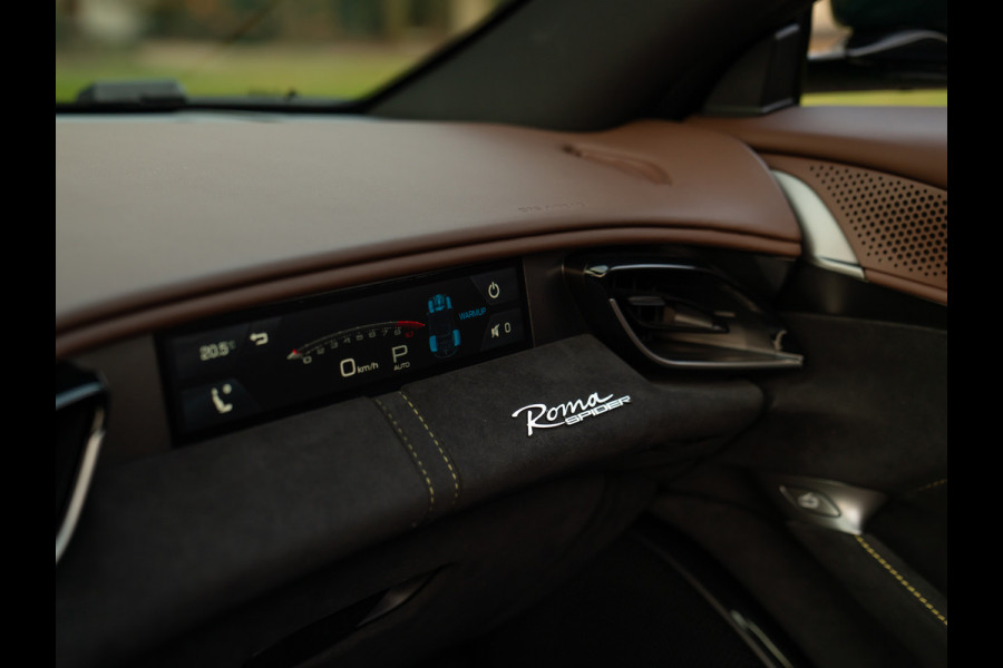 Ferrari Roma Spider 3.9 V8 | Verde British | Pass. display | Carbon stuur